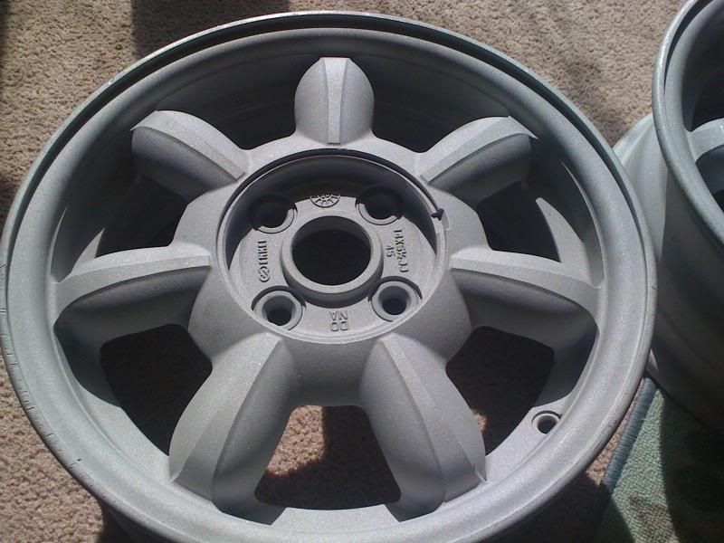 Enkei 14"X5.5" banana sport type wheels 4x100 200